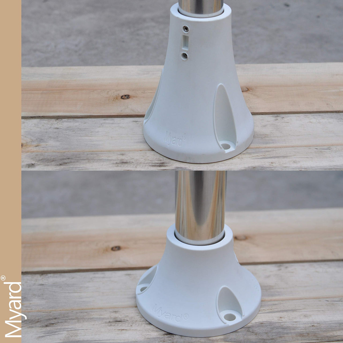 Myard stainless steel screws and washers ensure reliable fastening