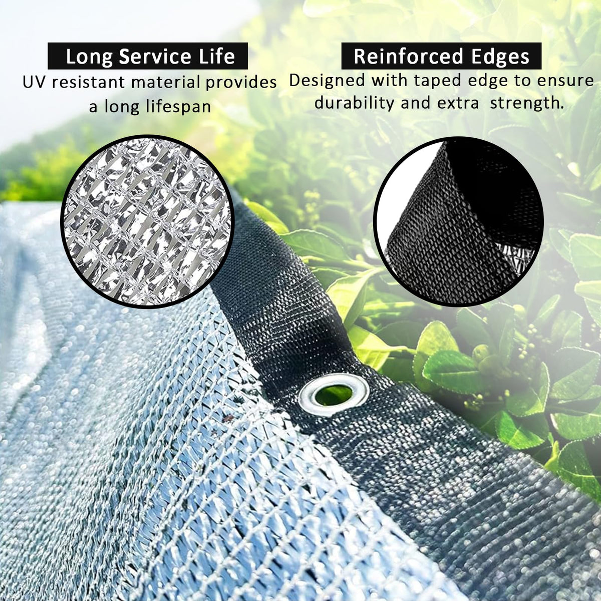 Mychoiii Aluminet kennel shade keeps pets cooler in hot weather