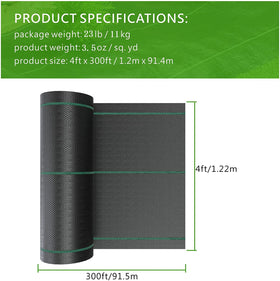 mychoiii durable PP fabric handles rain and sun while suppressing weeds