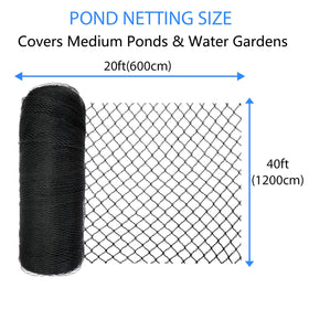 Mychoiii netting kit includes 12 stakes for quick, secure setup.