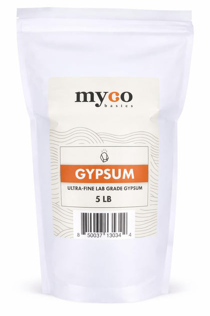 Mycology Basics ultra-fine gypsum powder for smooth substrate mixing