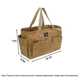 MYDAYS OUTDOOR interior with multiple pockets for tools and supplies.