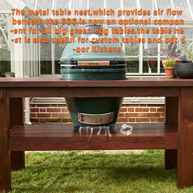 Mydracas table nest use, ideal for outdoor kitchen setups