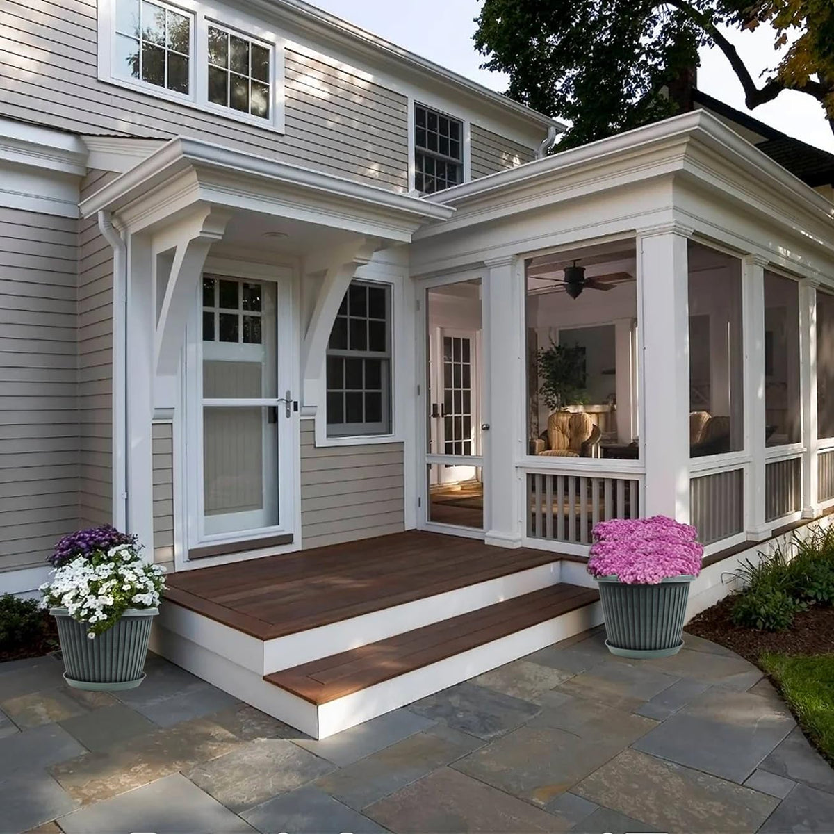 Myfeegoin planter suitable for indoor and outdoor spaces.