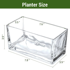 MyGift office desk decor glass vase enhancing a tidy, contemporary workspace
