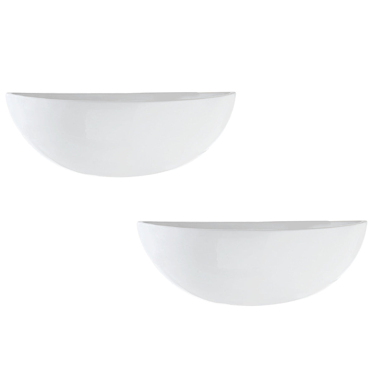 Two MyGift wall-mounted planters provide space-saving display for succulents.