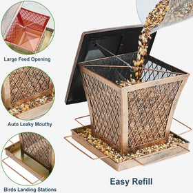 MYITYARD wide-mouth opening enables spill-free refills and quick cleaning
