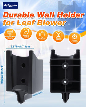 MyKEEPOW wall mount for EGO LB7650 side view in a tidy space