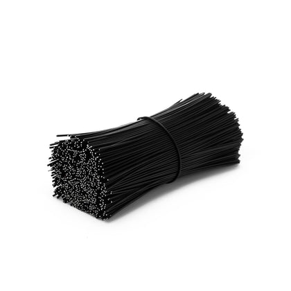 MYLTW 1000 piece plastic twist ties, 4.7 inch, ideal for quick bag sealing and organization