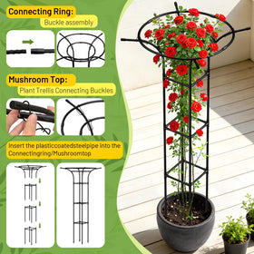 MYMULIKE decorative heads and rings add charm and stability.