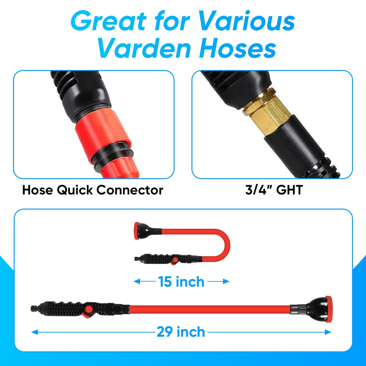MYPIN bendable wand design fits multiple angles for comfortable handling