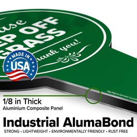 My Sign Center indoor outdoor use sign resists weather and fading for lasting visibility.