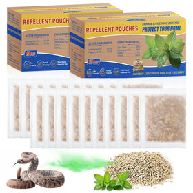 Mysora 20-pack snake repellent pouches for indoor and outdoor use