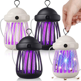 Mysora 4-pack bug zapper USB-UV light for quick indoor insect control.