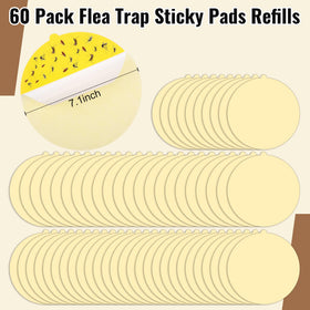 Mysora 60-pack flea-trap refills provide long-lasting supply for multi-room use