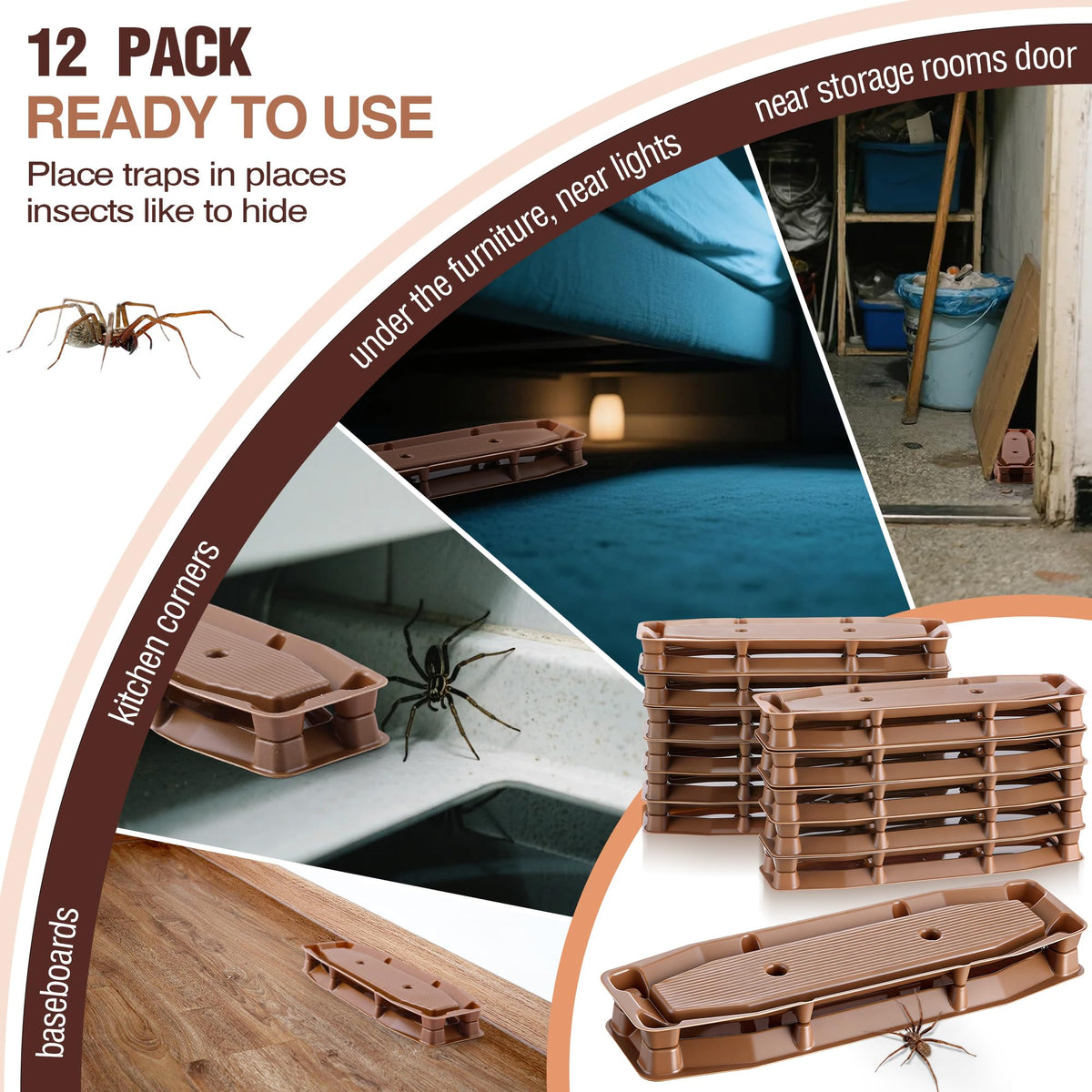 Mysora double-sided adhesive trap demonstrates enhanced access from both sides.