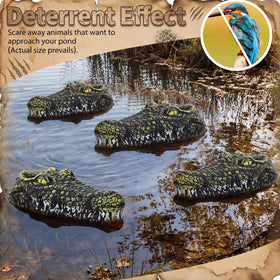 Mysora head deters birds, supporting fish safety in ponds and patios.