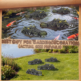 Mysora floating decoy doubles as garden art for vibrant water features.