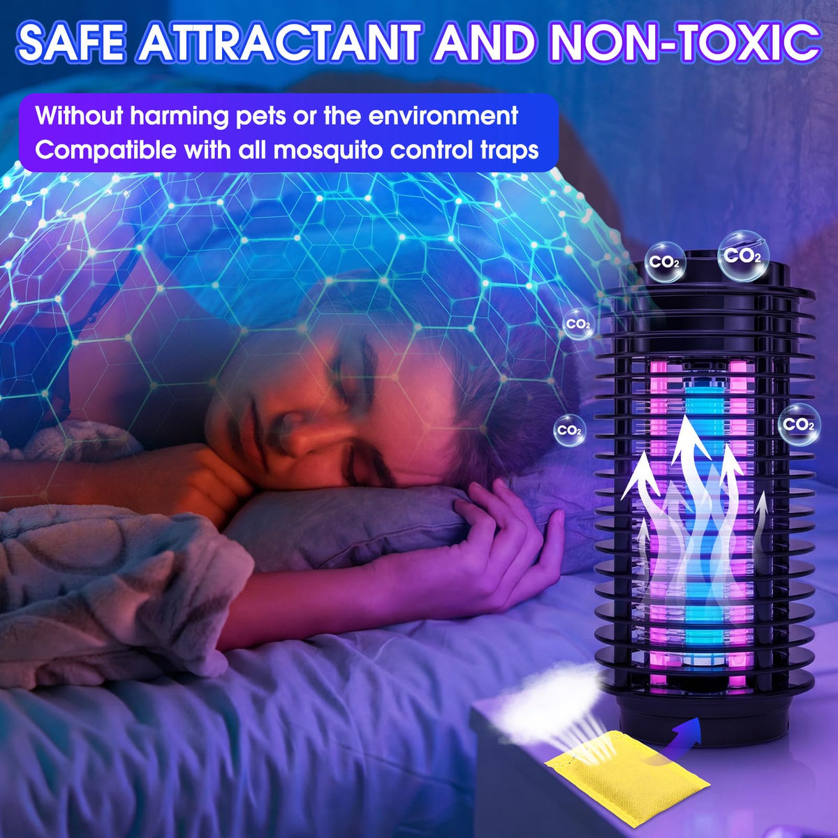 Mysora indoor patio trap attractant for reliable coverage
