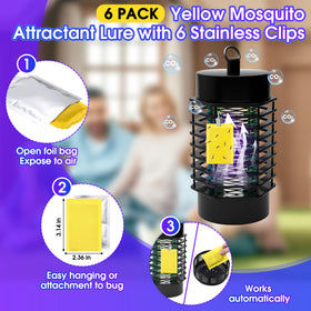 Mysora outdoor trap attractant used in yard or patio setup