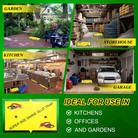 Ideal for barns, sheds, and campsites with durable glue
