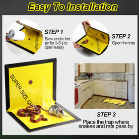 Mysora snake glue trap suitable for indoor and outdoor use