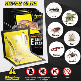 Mysora snake glue trap setup easy without baiting or mess.