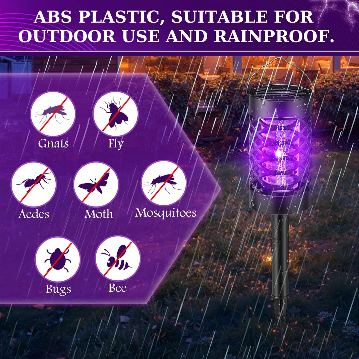 Mysora solar panel charges quickly under sun for reliable outdoor operation.