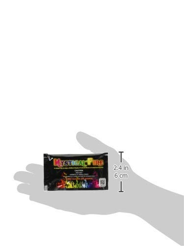 Mystical Fire color packets enhance indoor fireplaces with magical hues for cozy evenings.