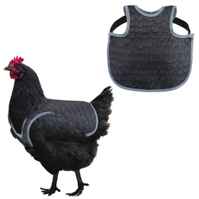 MYWSN chicken saddle back protector offers a comfortable fit and feather loss protection.
