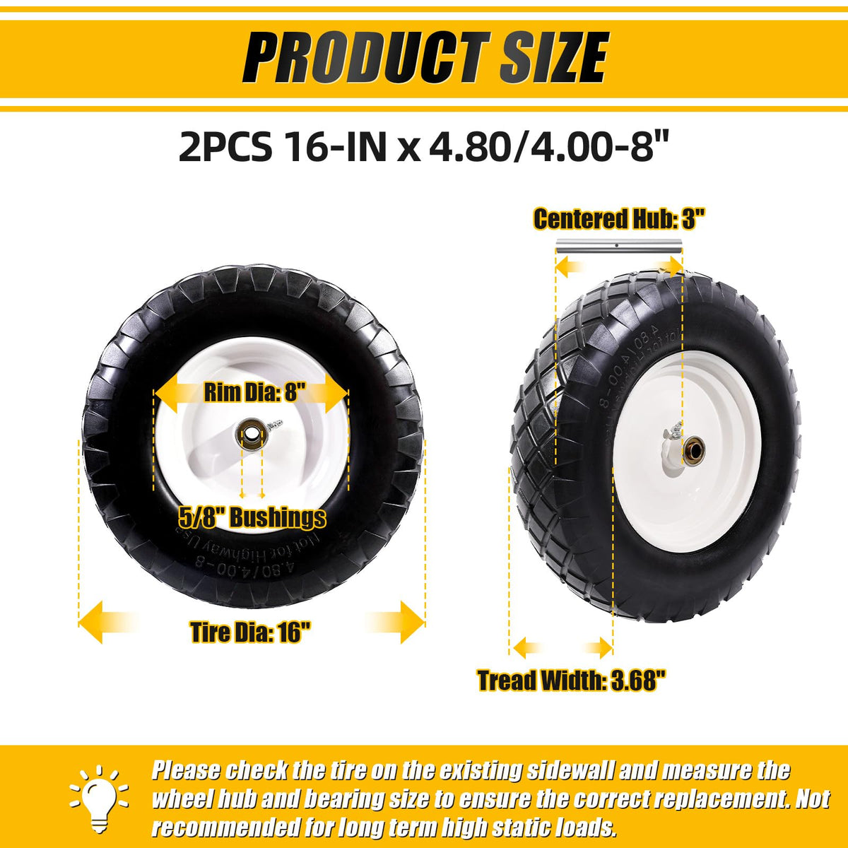 MZREXN universal adapter kit shows compatibility for 5/8-inch axles.