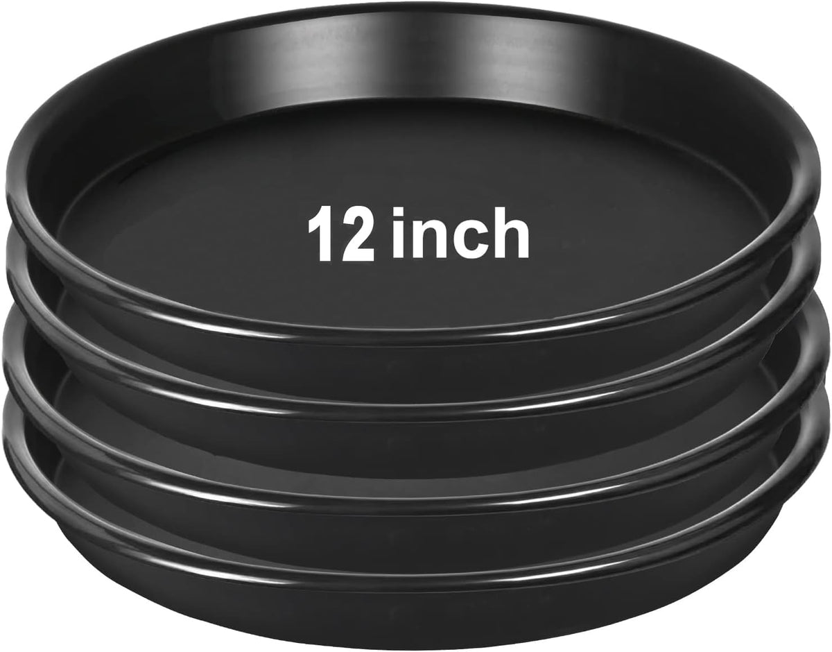 NABAOXUN 12-inch drip tray placed under pot protecting surfaces from moisture