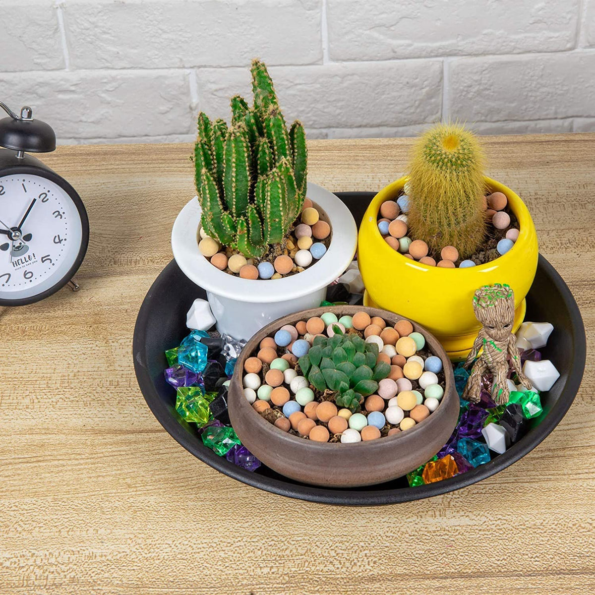 NABAOXUN durable PP resin plant drip tray for long-lasting use