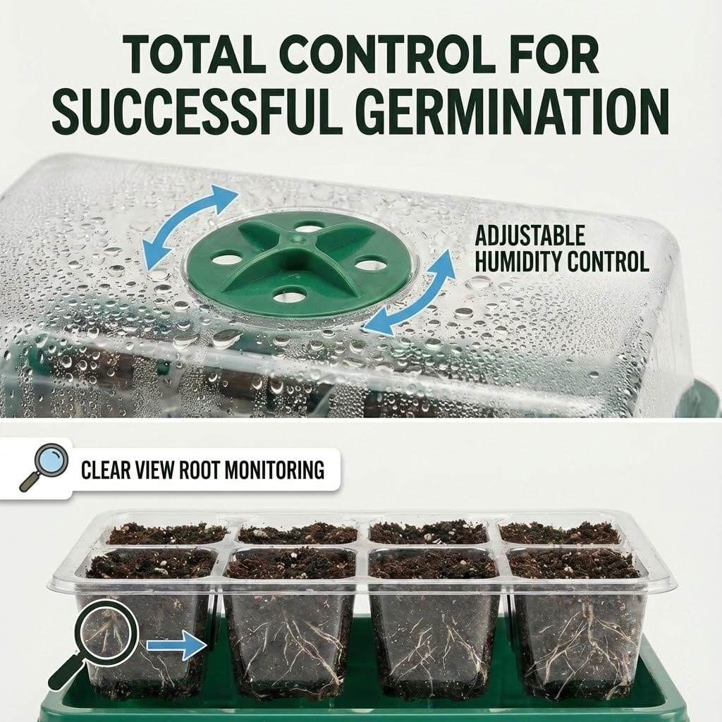 NACNO drainage holes help prevent overwatering and root rot
