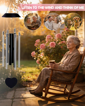 Nacome solar wind chime gift set for occasions