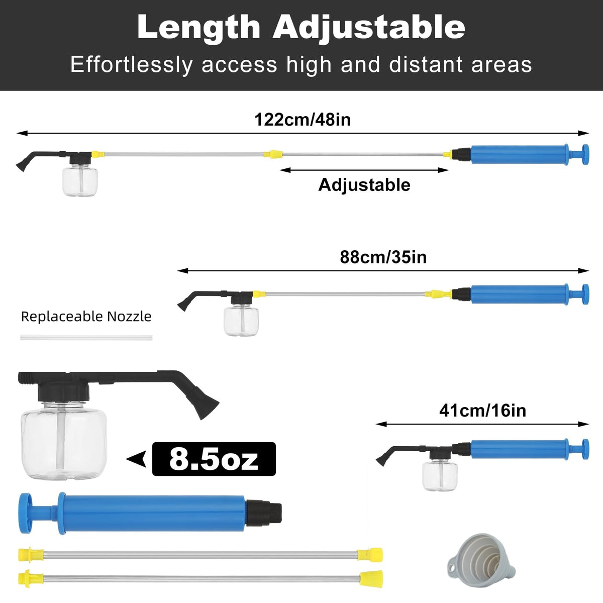 Nage-Bay pump system provides a smooth, durable spray