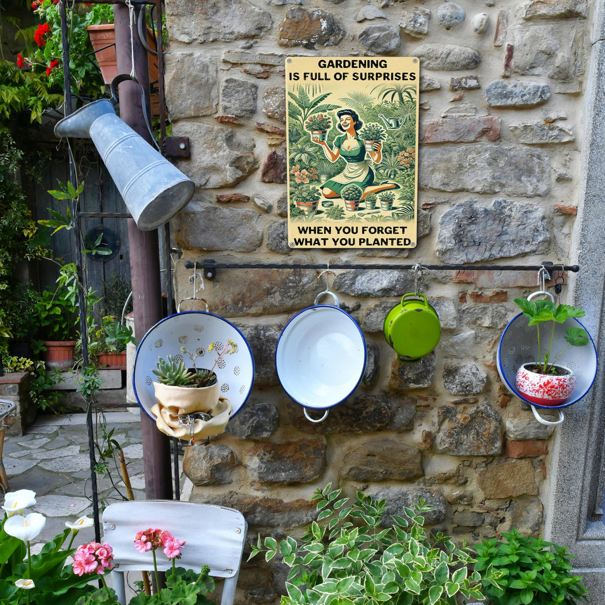 NAGOL gift for gardeners sign ideal for birthdays