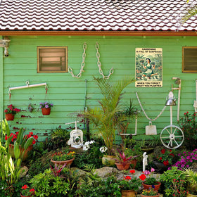 NAGOL yard art sign outdoor decor for plant lovers