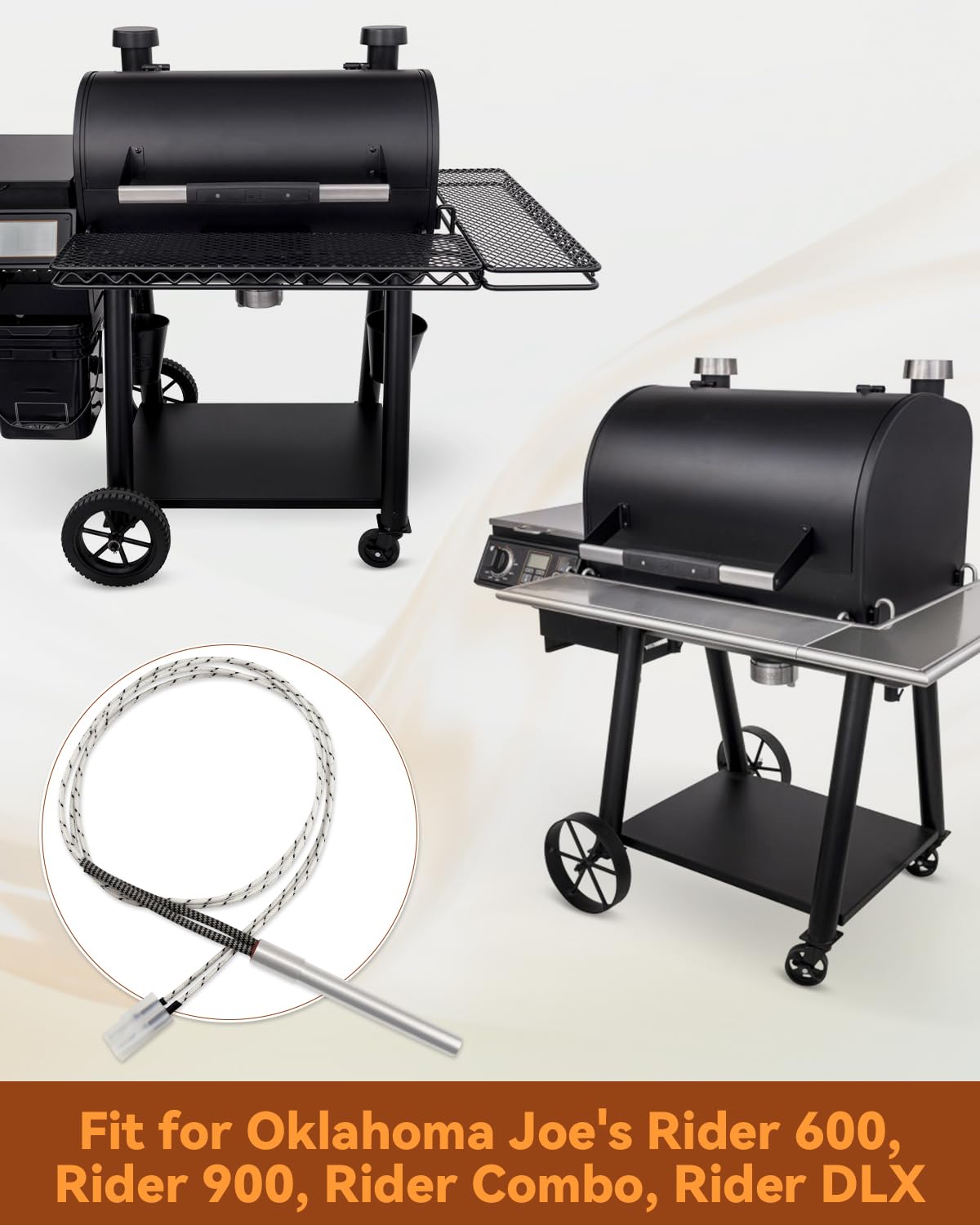 Steady-burning design from Nahntaipy keeps grill flame consistent during cooking.