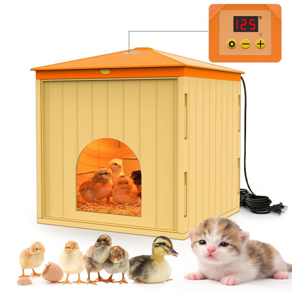 Nailrepro Smart Chicks Coop Heater front-view for reliable warmth in a compact brooder.