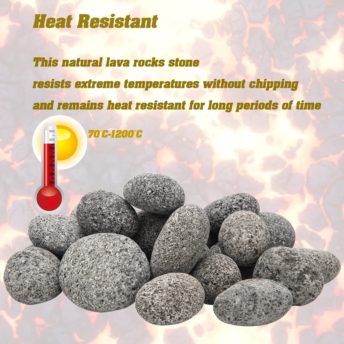 NAKAAOSIK lava rocks for aquariums, natural look and inert substrate.