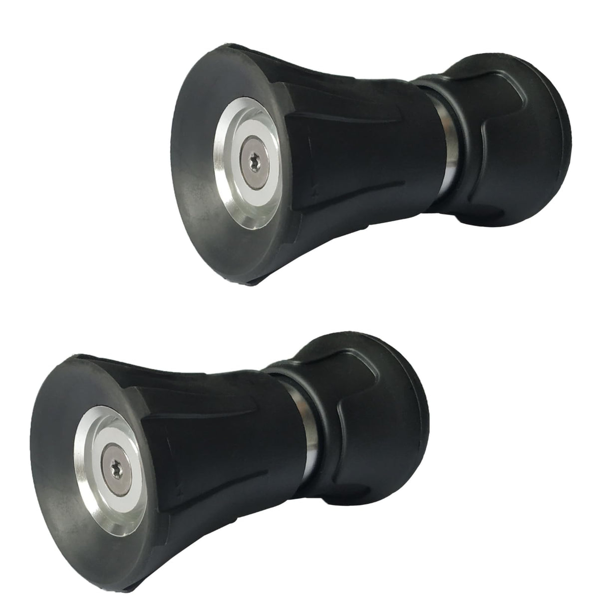 Nakcase fireman-style hose nozzle with adjustable spray for car washes and garden watering