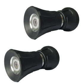 Nakcase fireman-style hose nozzle with adjustable spray for car washes and garden watering