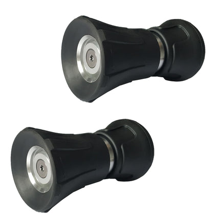 Nakcase fireman-style hose nozzle with adjustable spray for car washes and garden watering