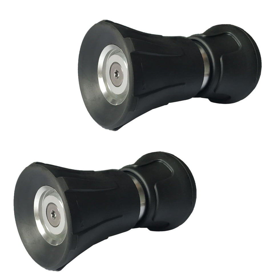 Nakcase fireman-style hose nozzle with adjustable spray for car washes and garden watering