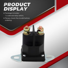 Nakkaa 12V ignition solenoid facilitates quick, reliable starts.