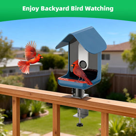 Nakucholy mounting bracket only—easy repositioning of your feeder across yard.