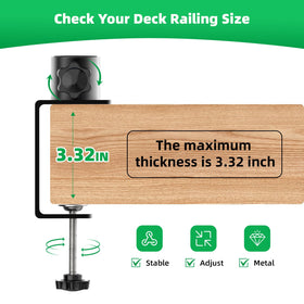 Nakucholy weather-resistant iron construction withstands outdoor use with durability.