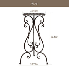 NAKUPE supports up to 30 lbs for sturdy planter displays