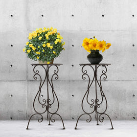 NAKUPE folding plant rack saves space when not in use